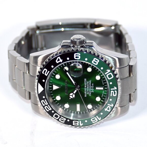 Custom SekoMod men’s Automatic watch “Submariner” style with NH35 Movement 41mm - Picture 7 of 8